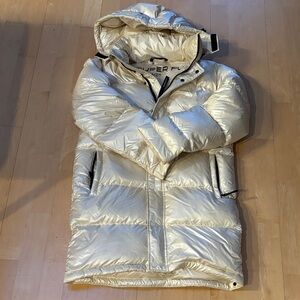 TNA Cream Puffer Jacket